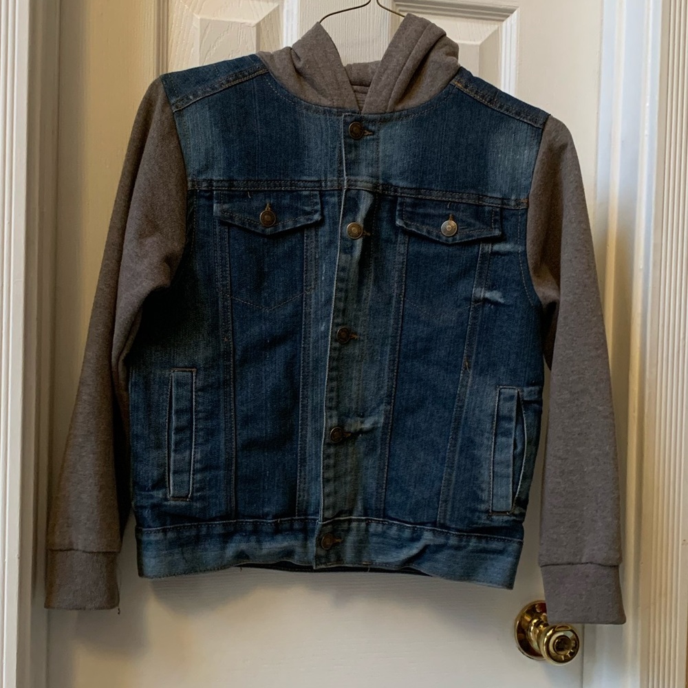 Hooded Denim Jacket
